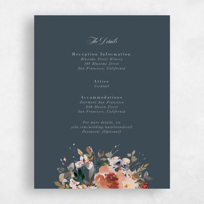 Teal, Blue Wedding Enclosure - Fenella