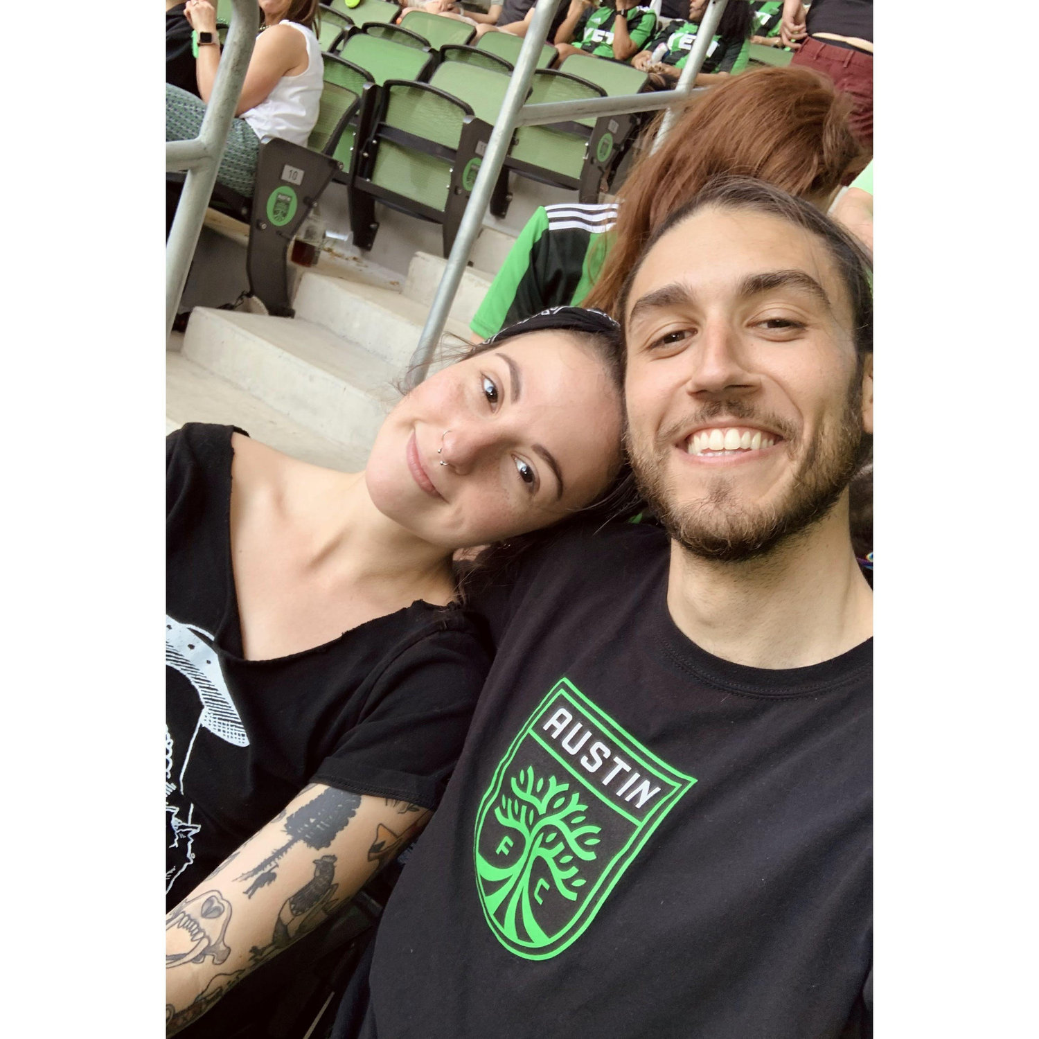 We love Austin FC soccer games!