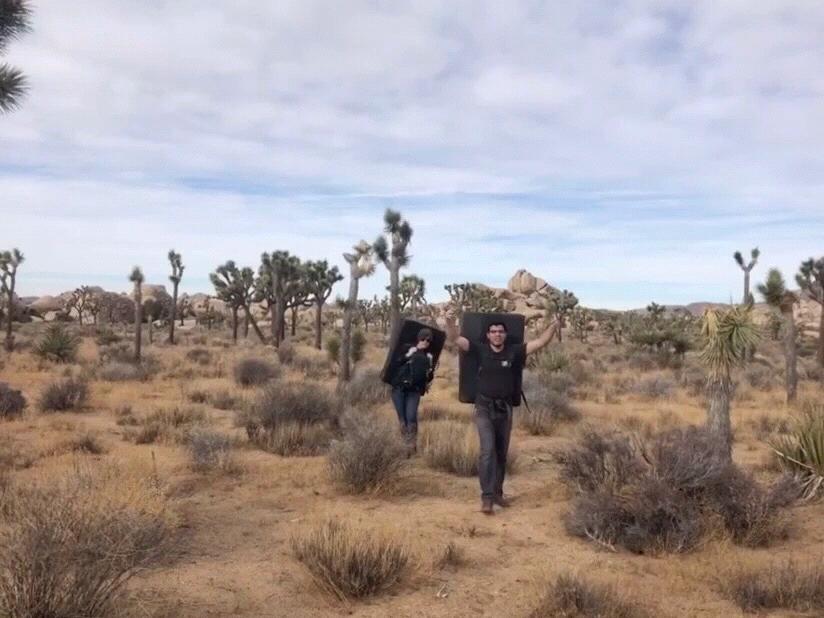 The time we spent our first New Years together in Joshua Tree.