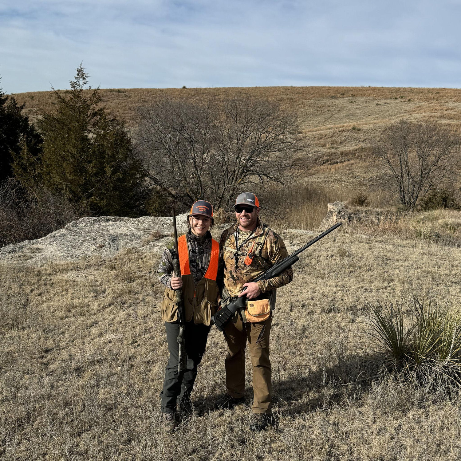 Elaina's first time bird hunting