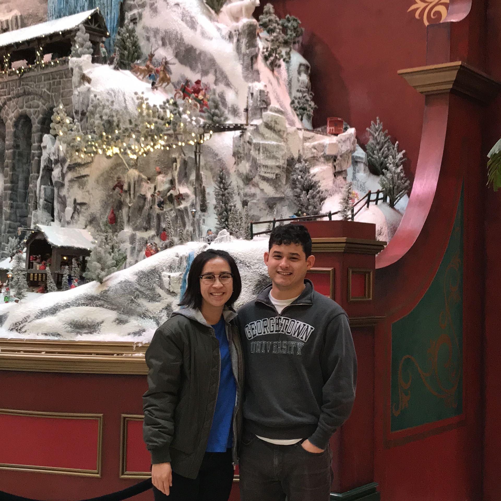 First time in California together