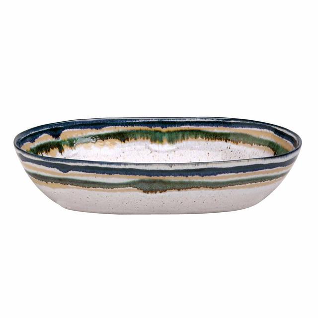 Casafina Sausalito White Oval Serving Bowl
