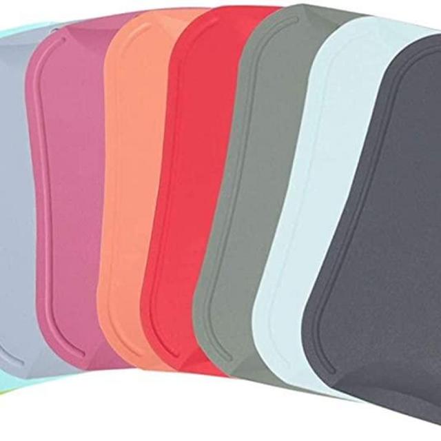 DOBLE, Best Cutting Board, Non Scratch, Chopping Knife, Chopping Boards, Kitchen, Charcuterie Board, Flexible Cutting Board, Epicurean Cutting Board (Medium (13.5" x 9.3"), Peach)