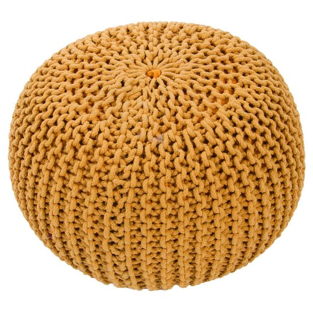 20" Spectrum Pouf Yellow - Jaipur Living