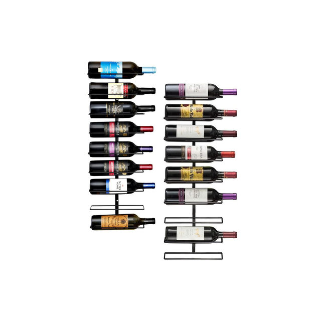 Sorbus Wall Mount Wine Rack 2 Pack