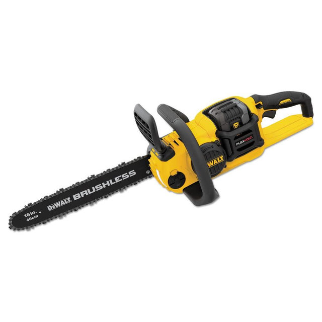 DeWalt 60-Volt MAX Lithium-Ion Cordless FLEXVOLT Brushless 16 Inch Chainsaw with 2.0Ah Battery and Charger Included