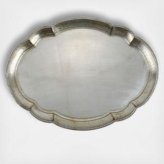 Florentine Wooden Accessories Large Oval Tray