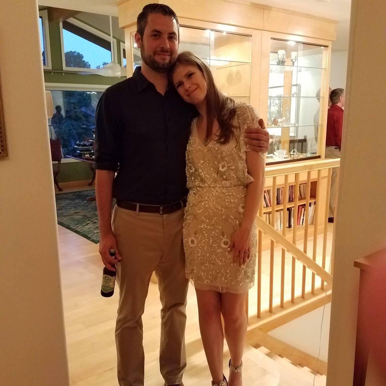 At our engagement party