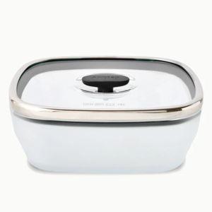 10-Cup Glass Square Shallow Dish - Black | Anyday