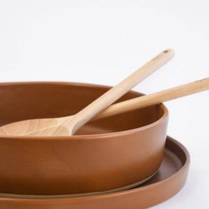 Nutmeg Sweet July Telegraph Collection Serving Bowl