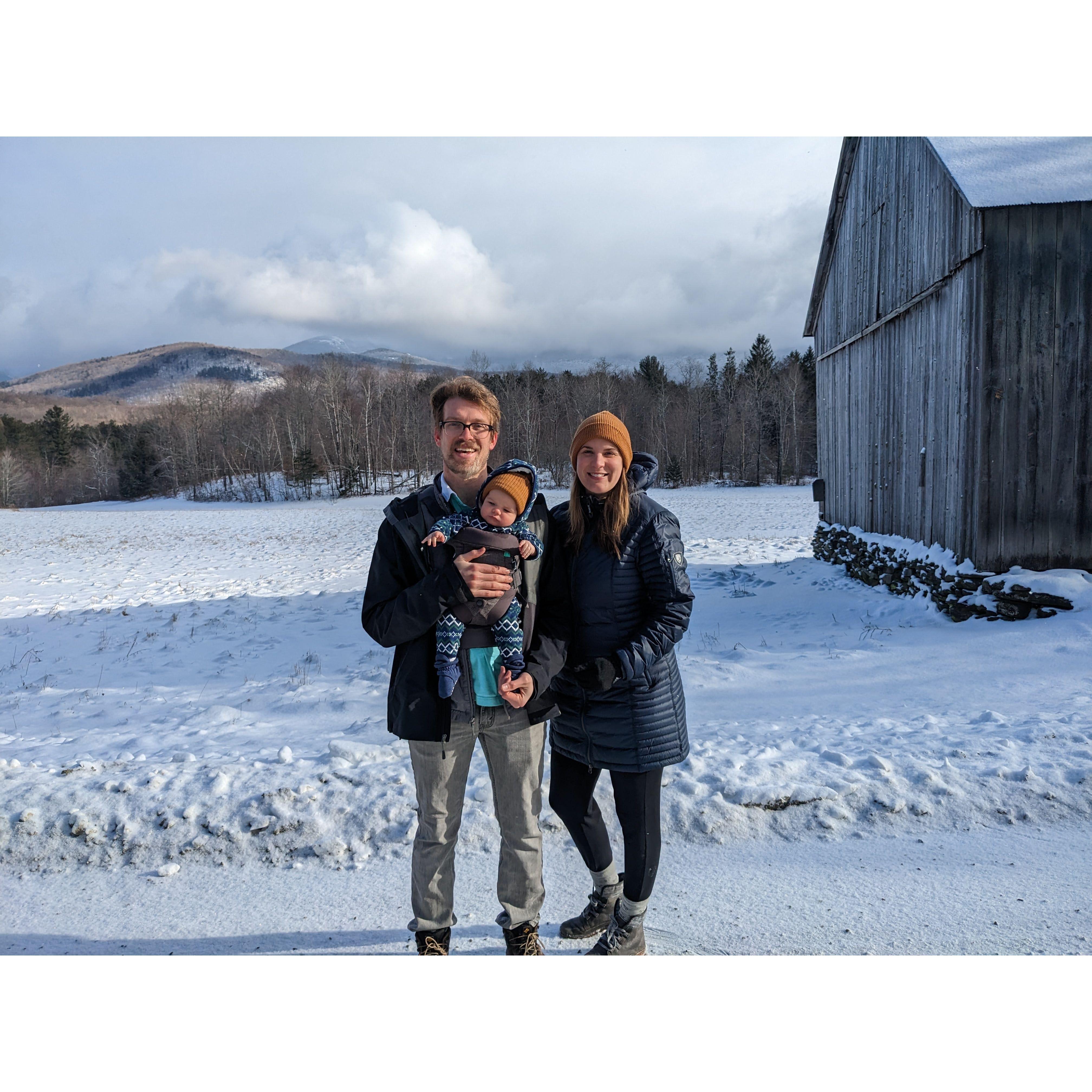 Our trip to Vermont for the holidays