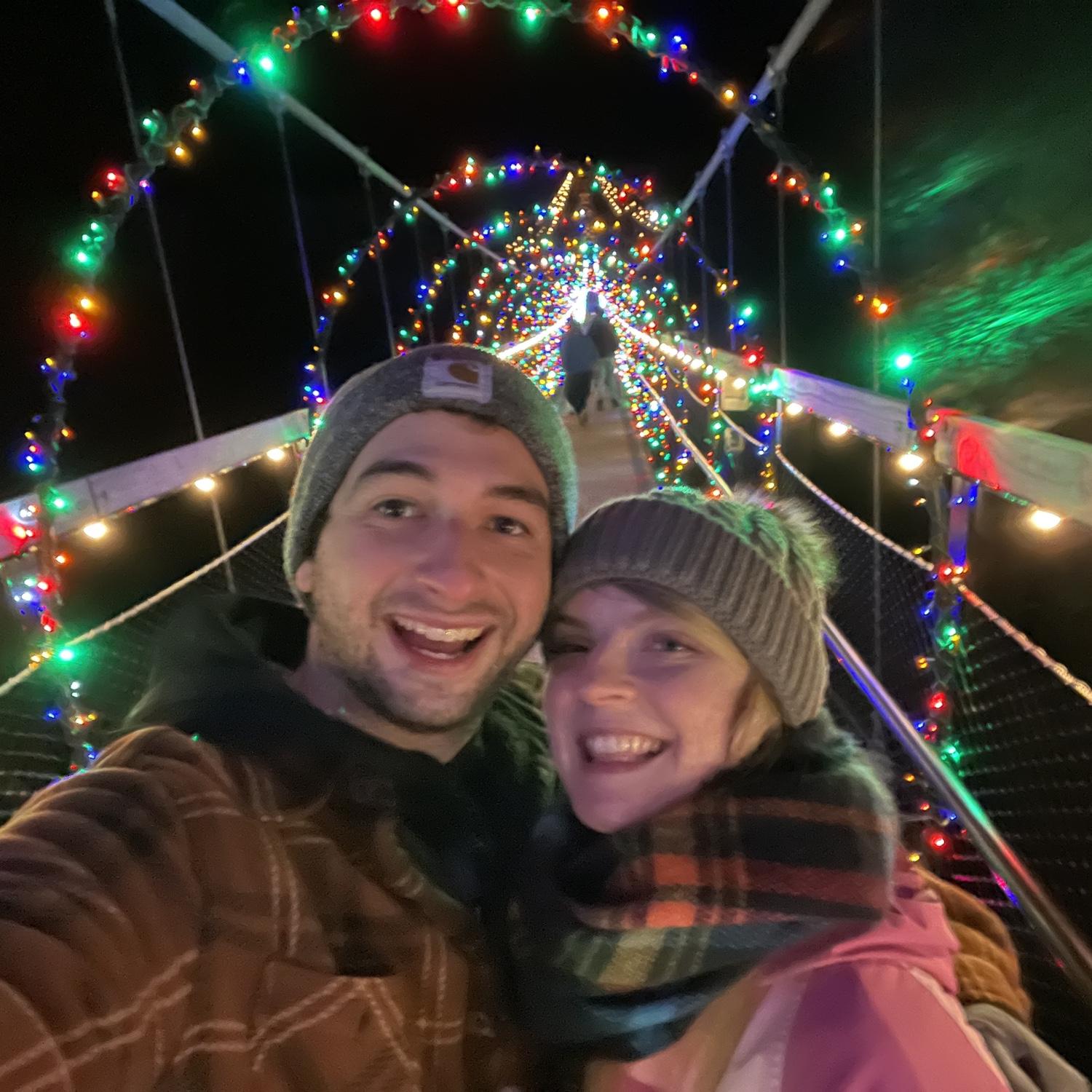 Still winter. Still dating. So, more lights!!!! It's what you do.