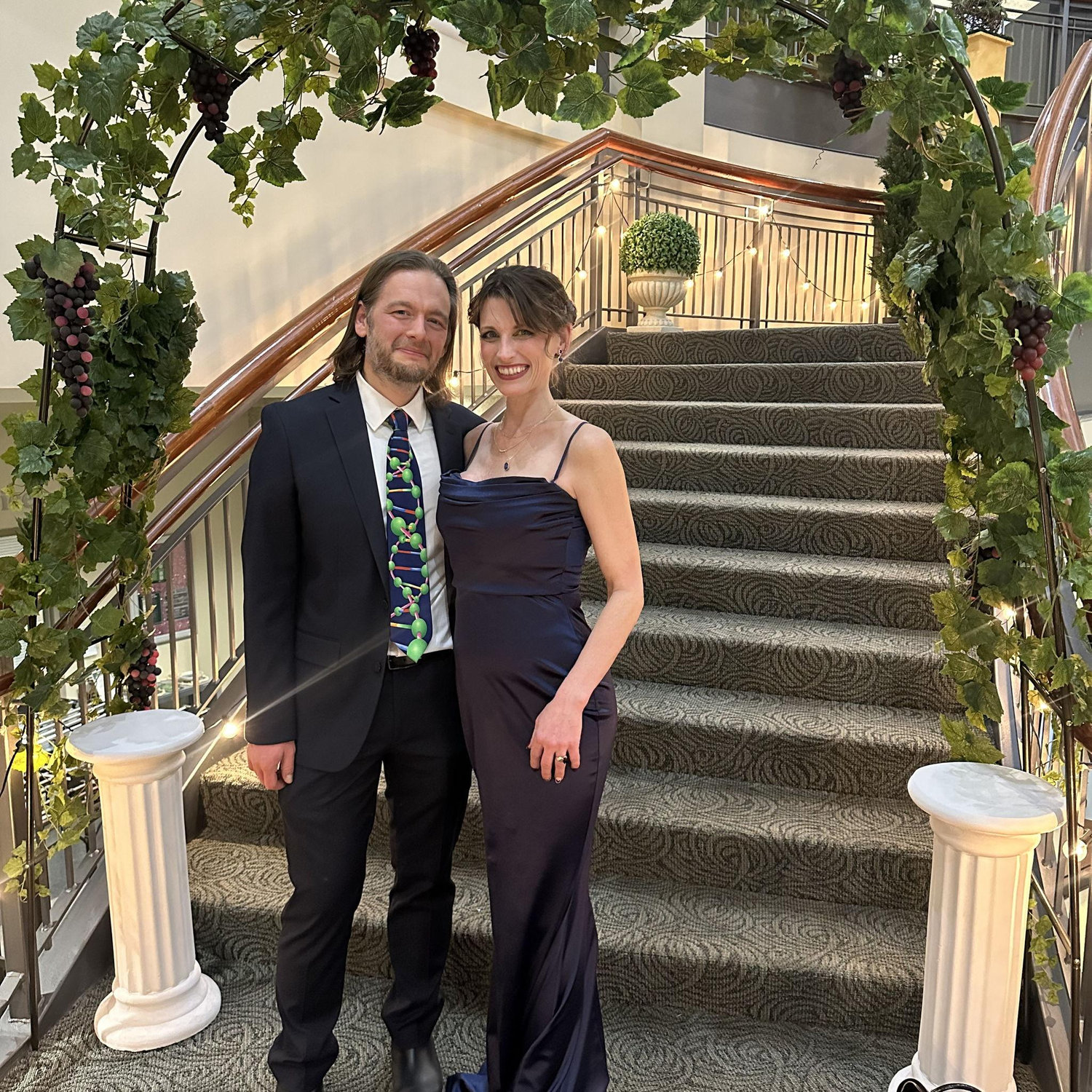 At the Cancer Gala