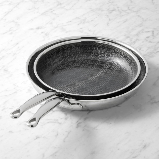 GreenPan Premiere Max Stainless-Steel Ceramic Nonstick Hybrid Fry Pan Set