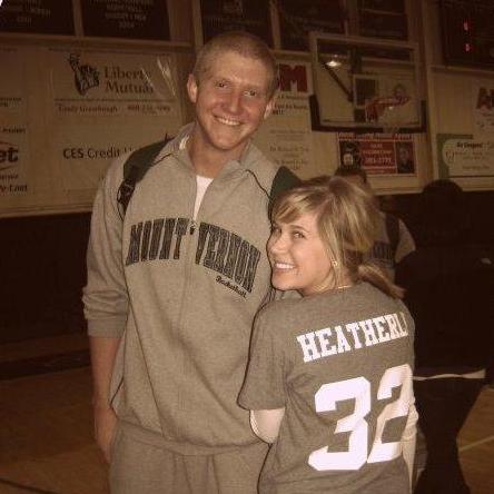 Cheering on Jord after one of his basketball games! :)