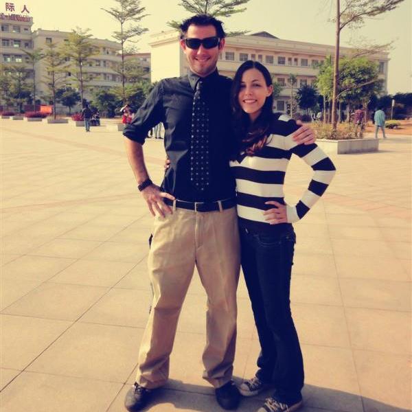 We moved to China together in April of 2009, lived there for a few years too!