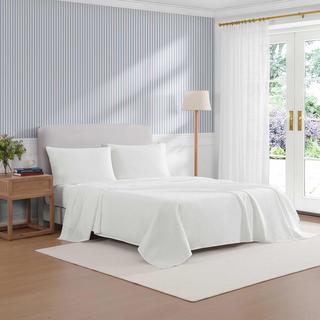 Th Performance Cooling Cotton Percale 4-Piece Sheet Set