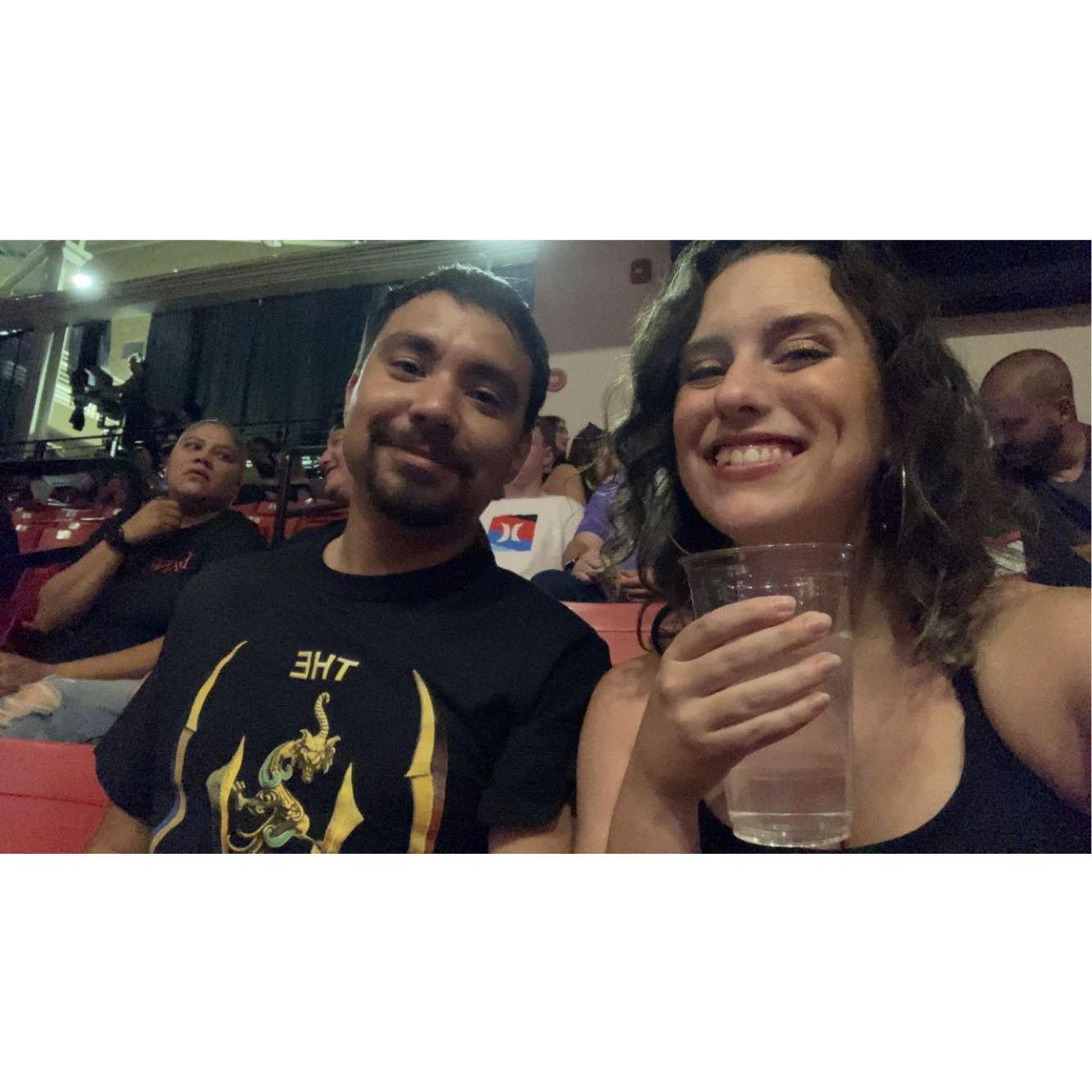 Our First concert together. JONATHAN GOT US TICKETS TO EVANESCENCE!!! (... and Korn but the first was more exciting lol...)
- September 7th, 2022