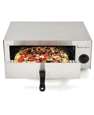 Pizza Oven with 30 Minute Timer and Cool Touch Handle