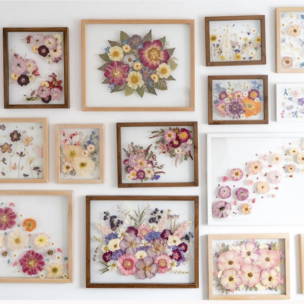 Wedding Bouquet Preservation – Pressed Floral Frame