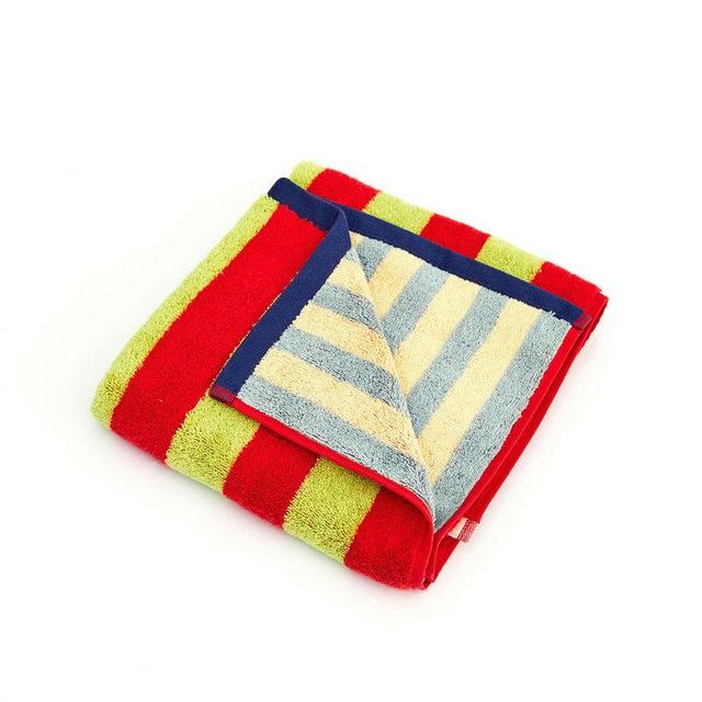 Cherry Stripe Hand Towel