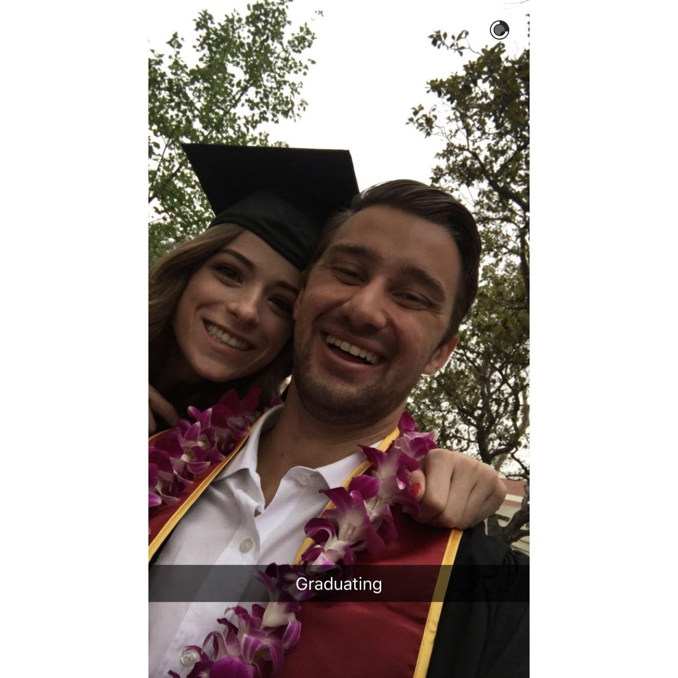 Graduating at USC!