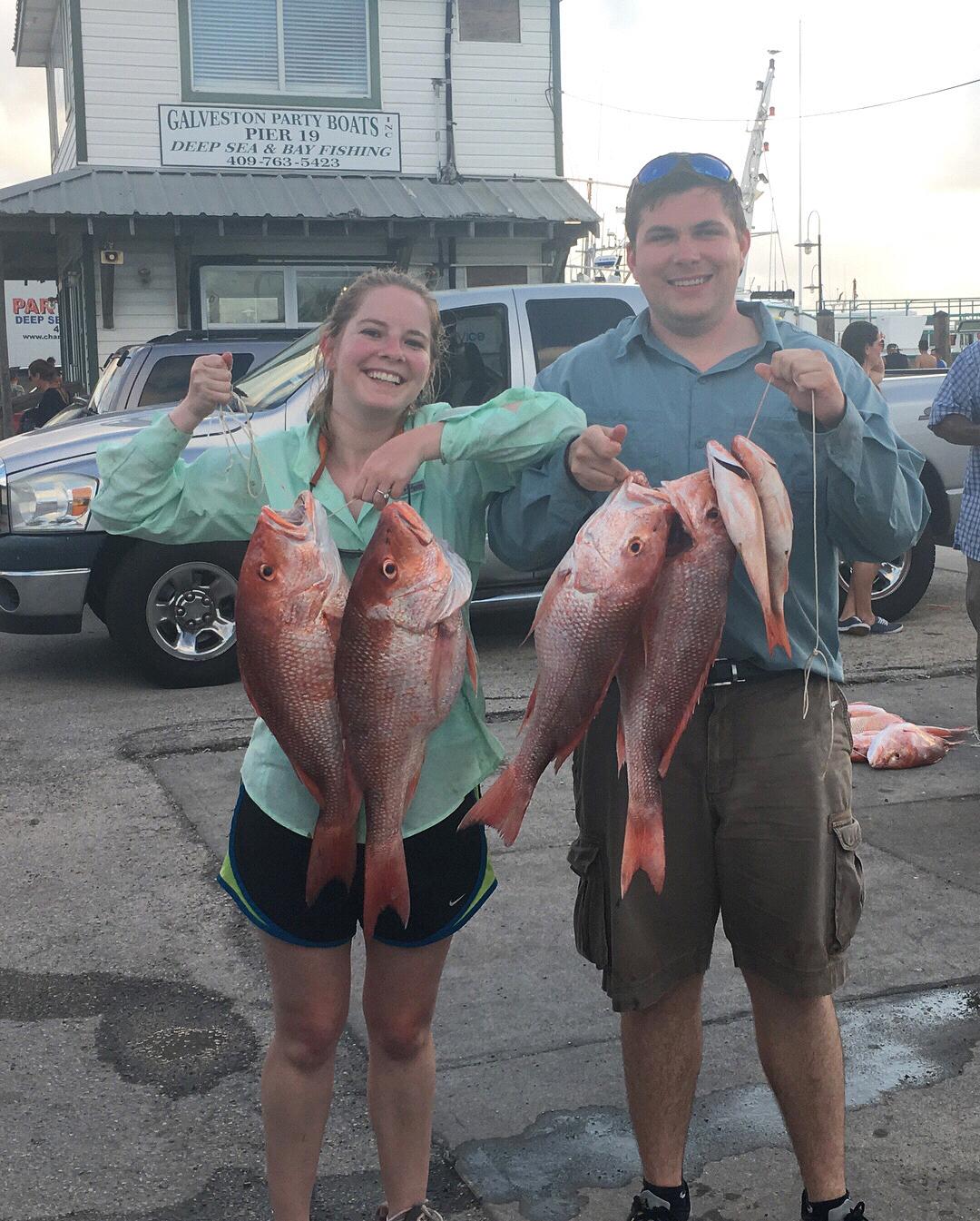 After our deep sea fishing trip!