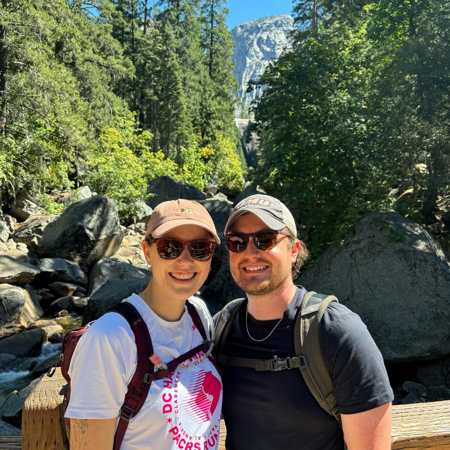 Our second National Park trip (Yosemite) together! Hoping for many more.