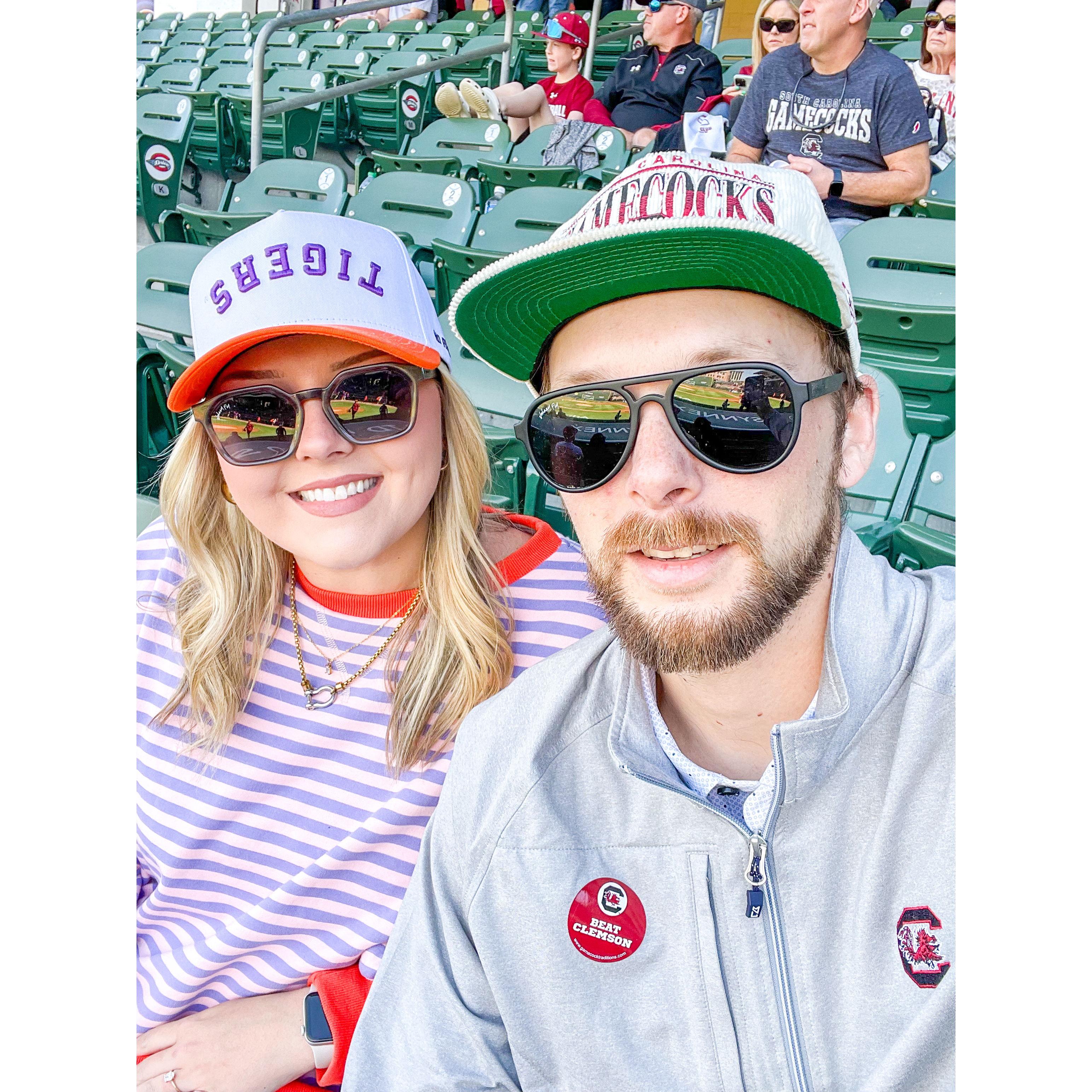 2025 Clemson vs Carolina Baseball Series