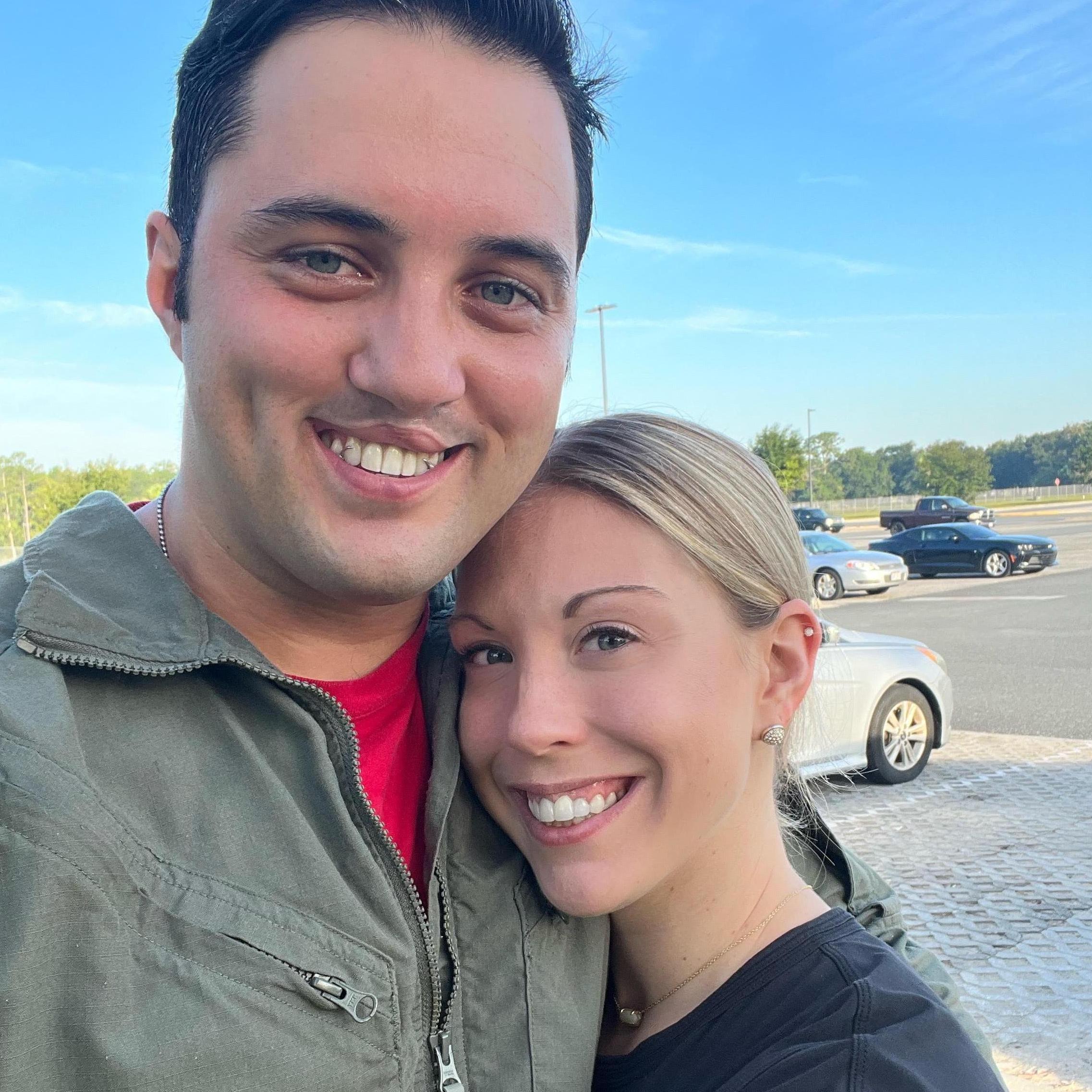 We are patiently waiting for Cole to come home so we can get married!!!