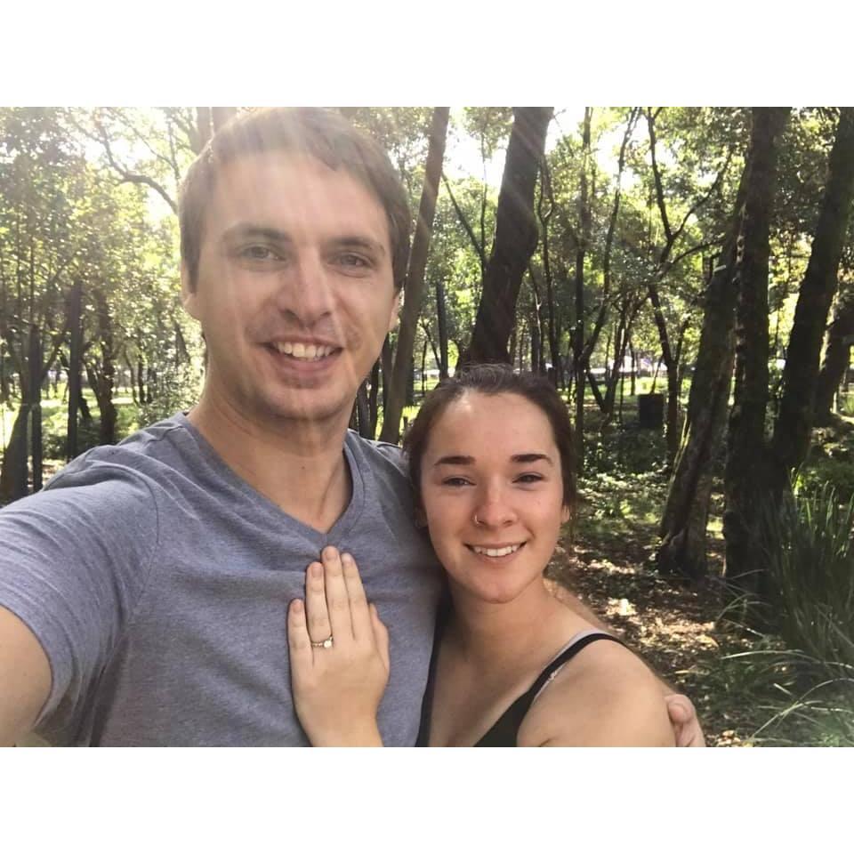 October 10, 2020; right after the proposal!
Mexico City