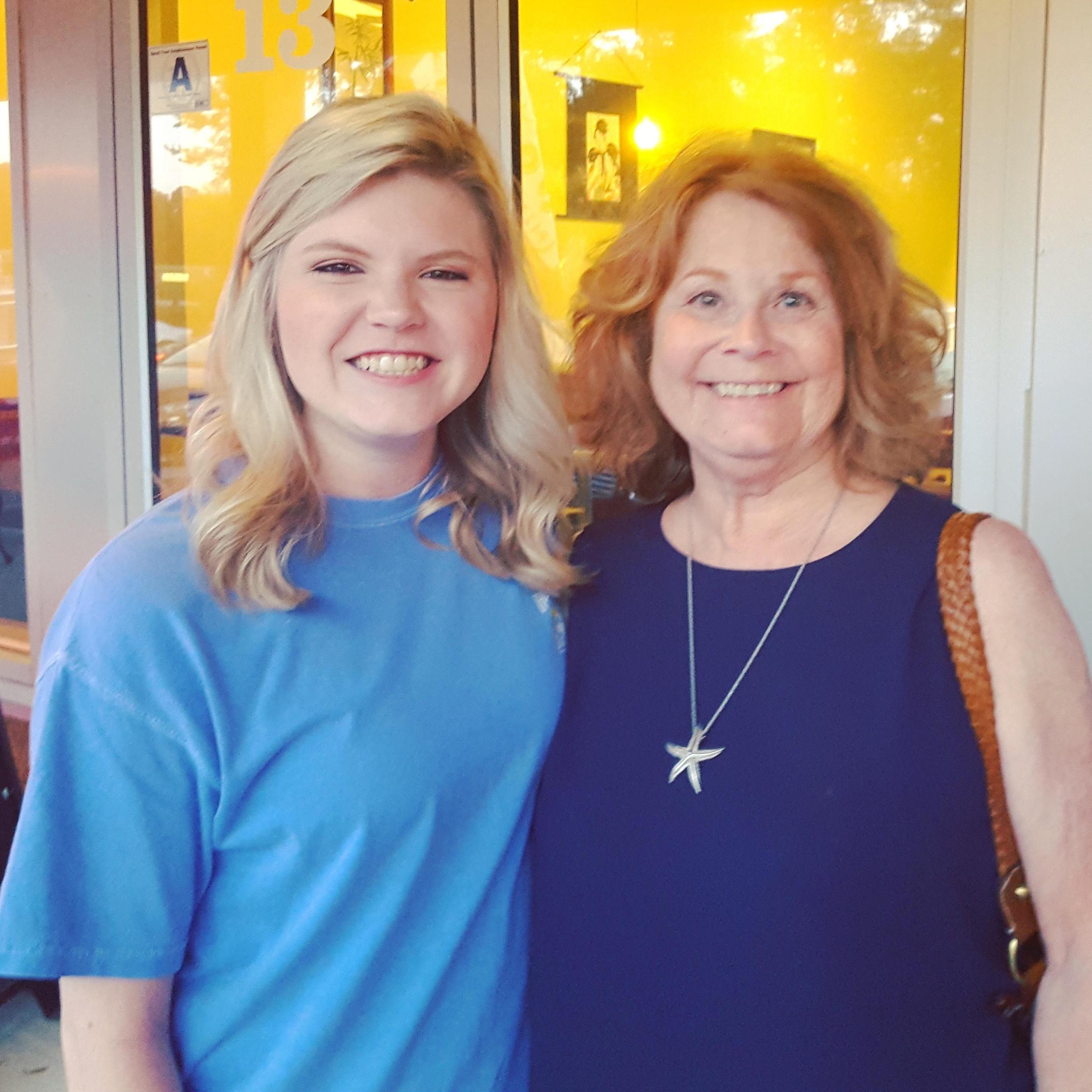 Caroline and her Nana (Carol)