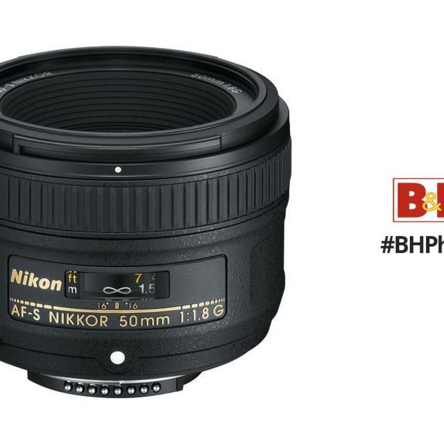 Nikon AF-S NIKKOR 50mm f/1.8G Lens