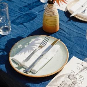 Pacific Stone Pottery - Custom Dinner Plate Set