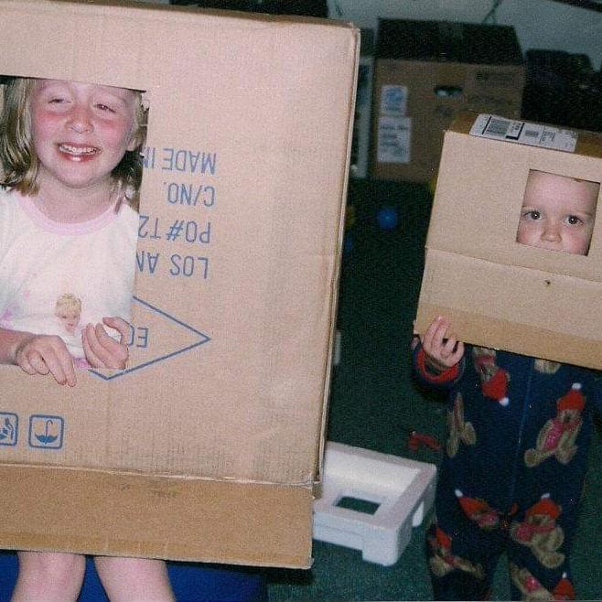 Claire and her brother