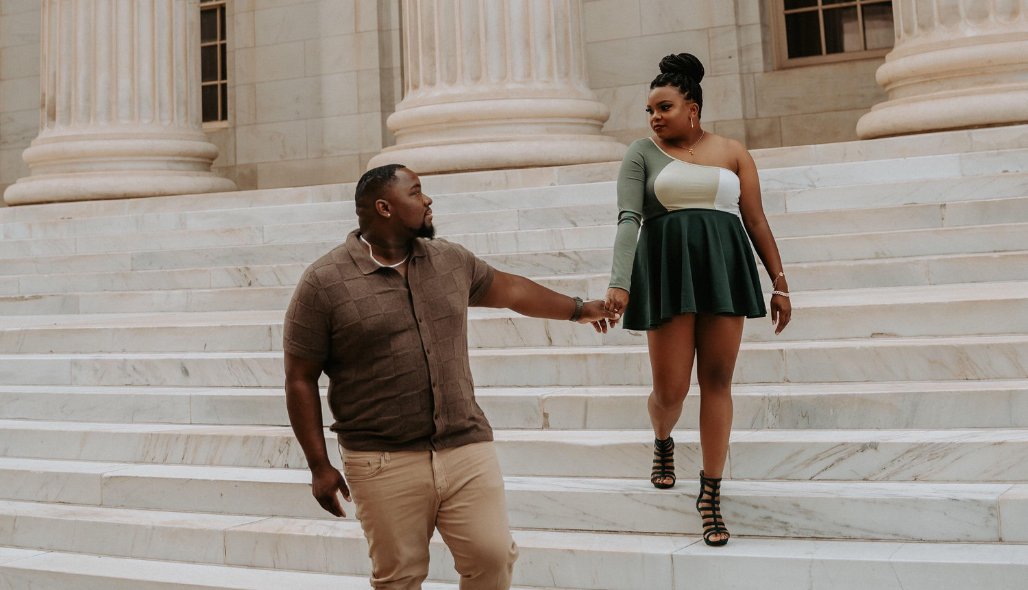 The Wedding Website of Tejanay Thomas and Adonis Brown