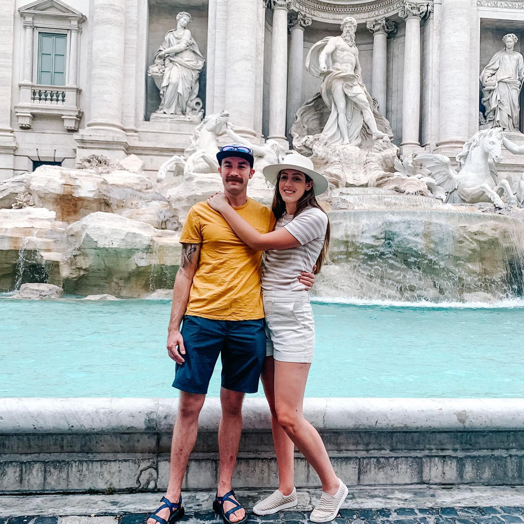 Trevi Fountain, Rome 2021