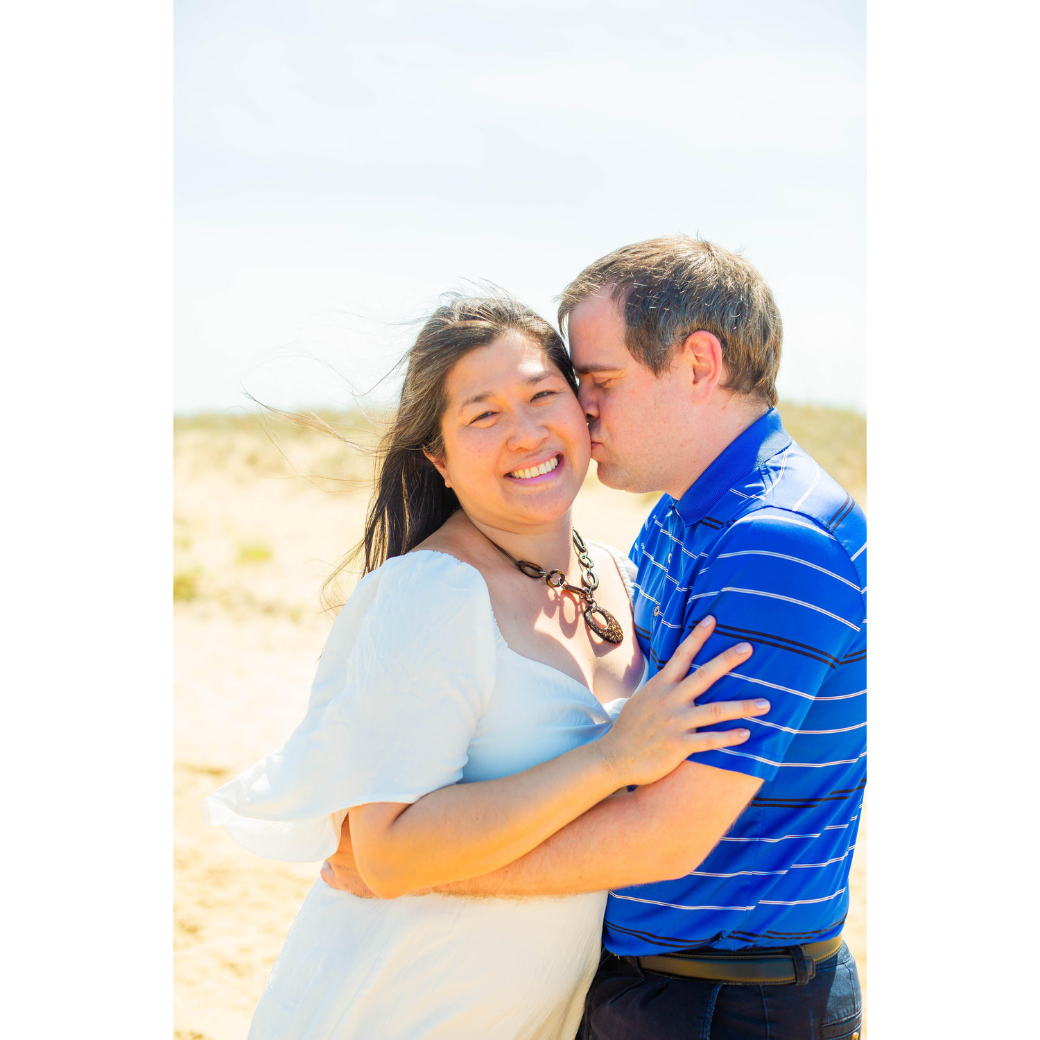 Engagement photos, May 2025. First Landing State Park