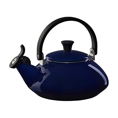 Le Creuset Q9213-78 Enamel-on-Steel Zen Teakettle, 1-2/3-Quart, Indigo