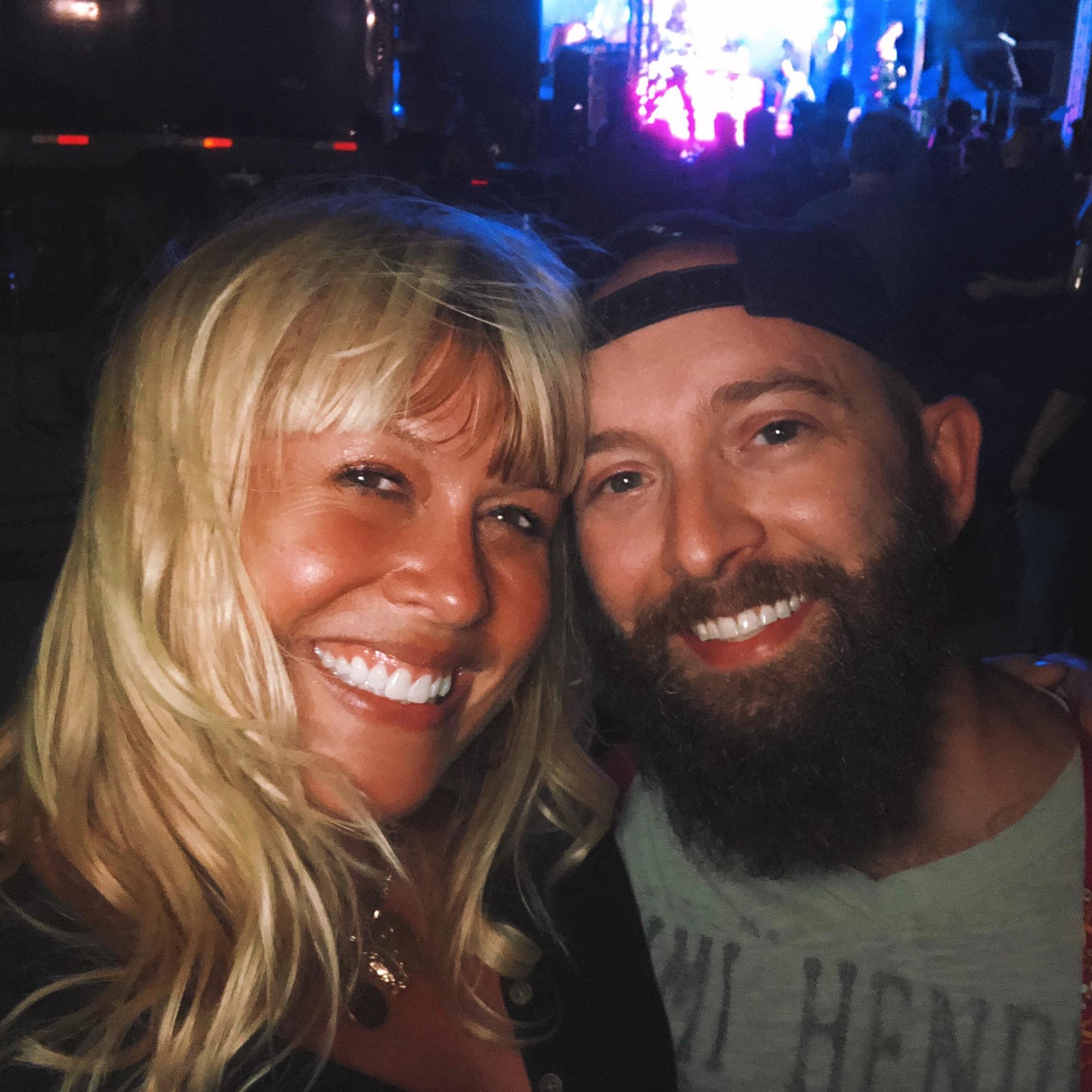 After many canceled concerts, we finally were able to see our FIRST show together (outdoors!)