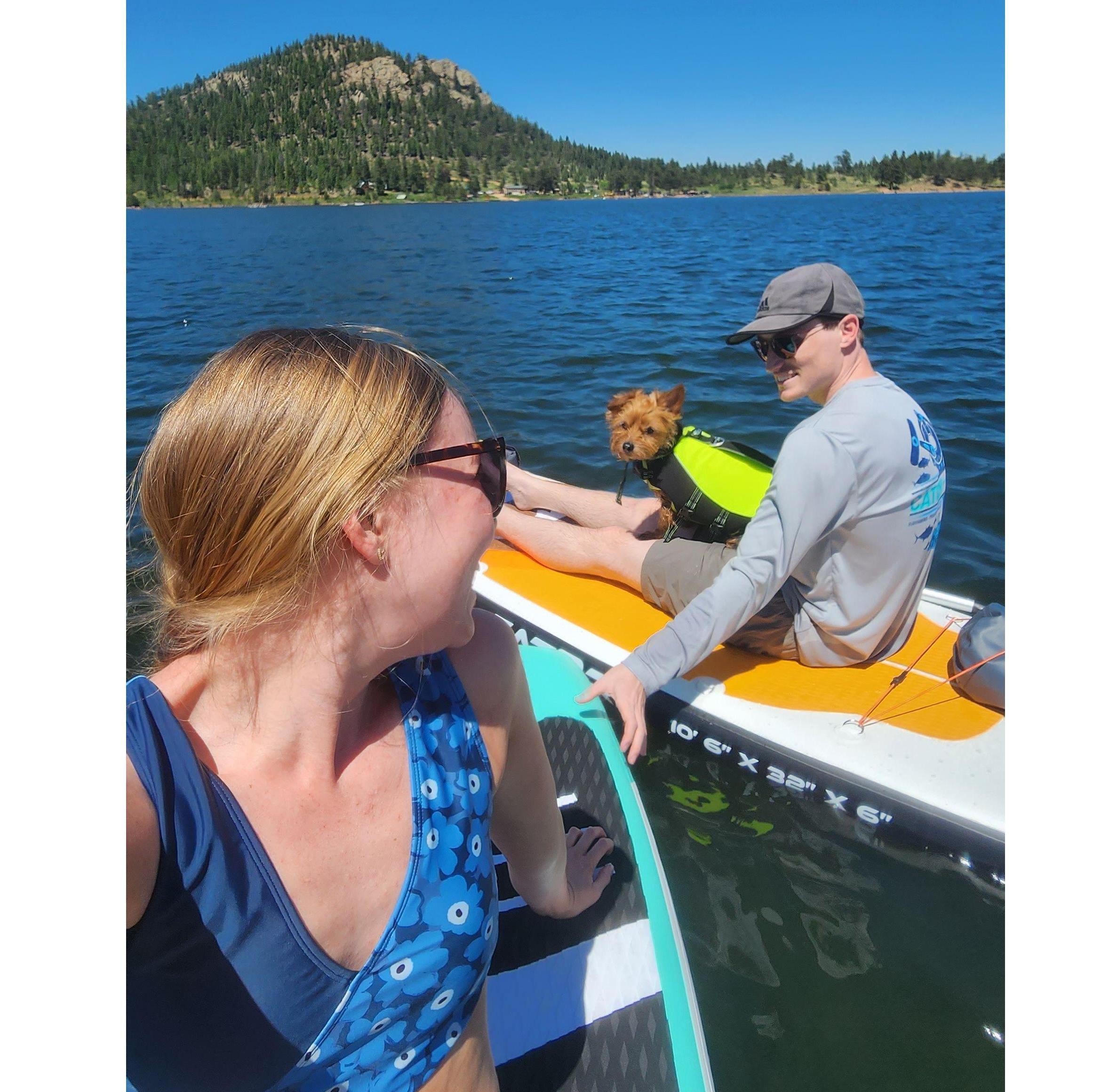 Paddleboarding CO- July 2023