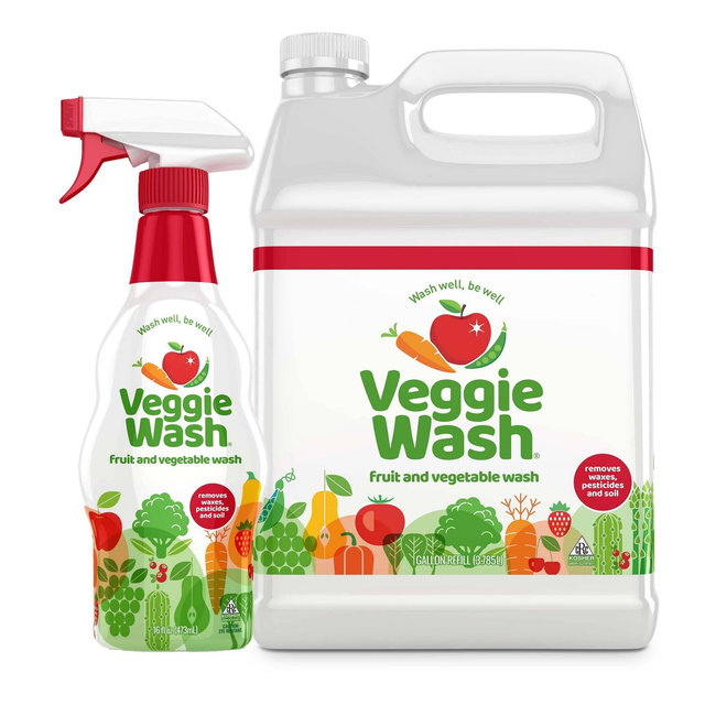 Veggie Wash Unscented Gallon & IR Bundle Produce Washes Liquid - 16oz