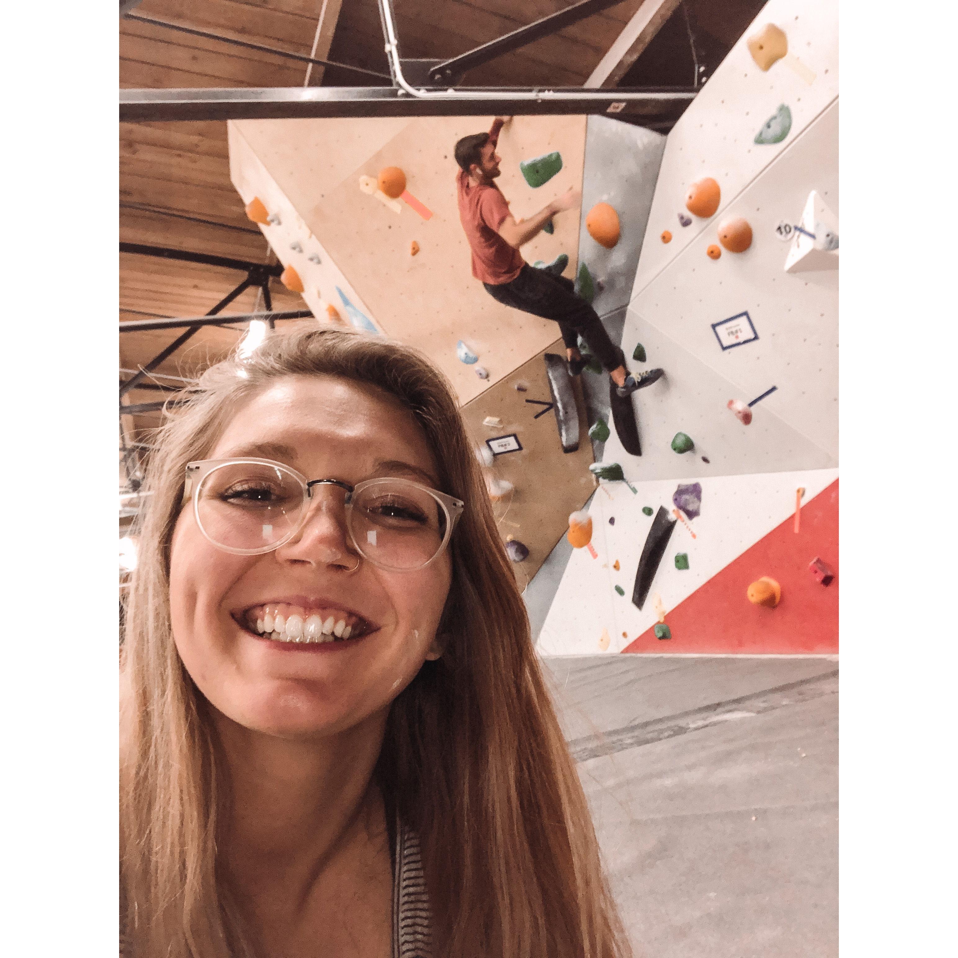 Our rock climbing era