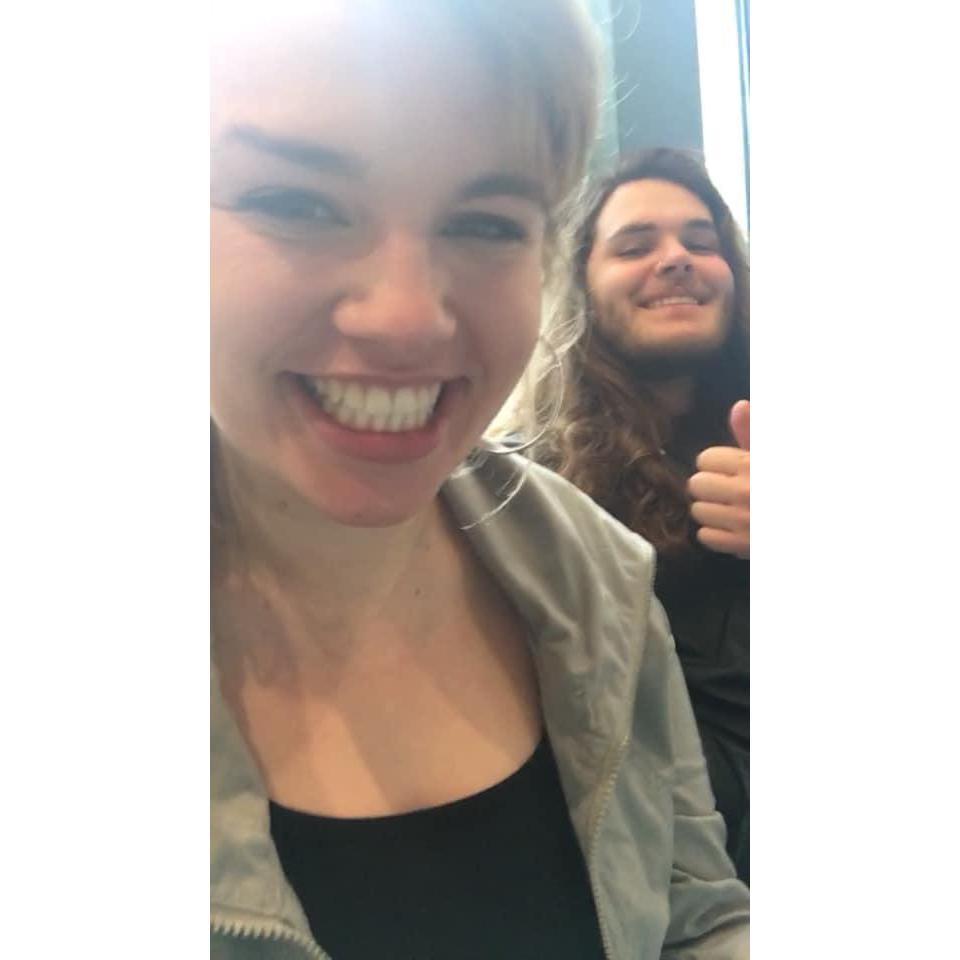 This was our third date and one of the first pictures of us.