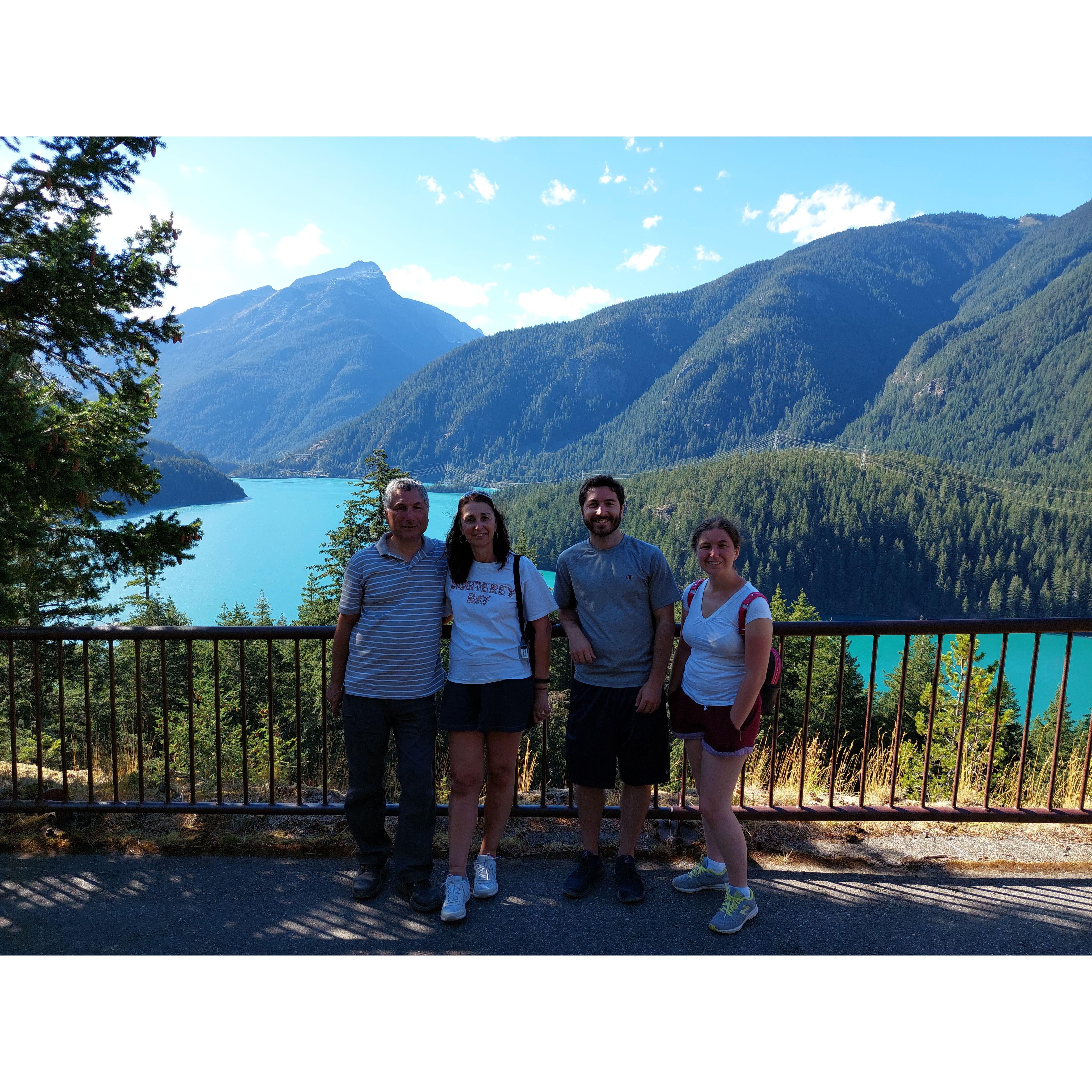 North Cascade Sept 2023 Charlie, Donna, Carlye