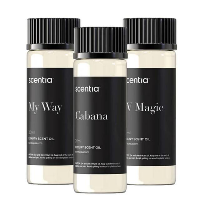 Scentia Hotel Diffuser Oil | Aromatherapy Fragrances Inspired by 5-Star Hotels | Luxurious Scents Gift Set - 3 x 20ml Bottles Set - The 1 Hotel Miami, W Hotel, The Ritz Carlton