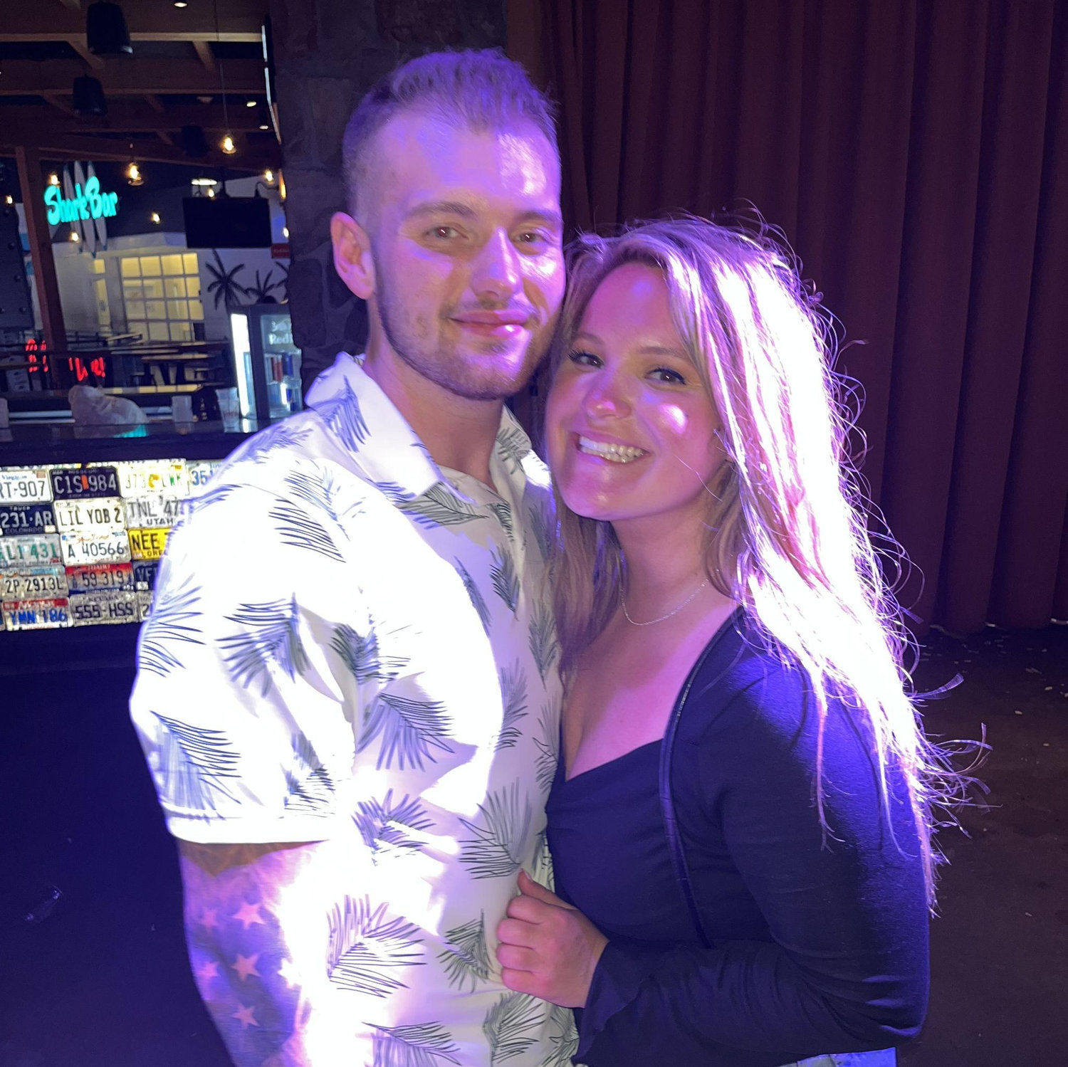 The first night we met!