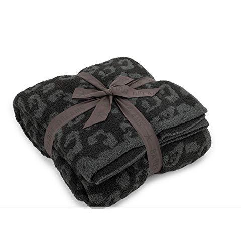 Barefoot Dreams "Barefoot in The Wild Throw Blanket - Graphite/Carbon,54" x 72"