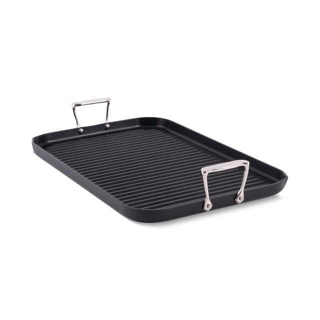 All-Clad HA1 Expert Cookware Nonstick 13" X 20" Double-Burner Grill