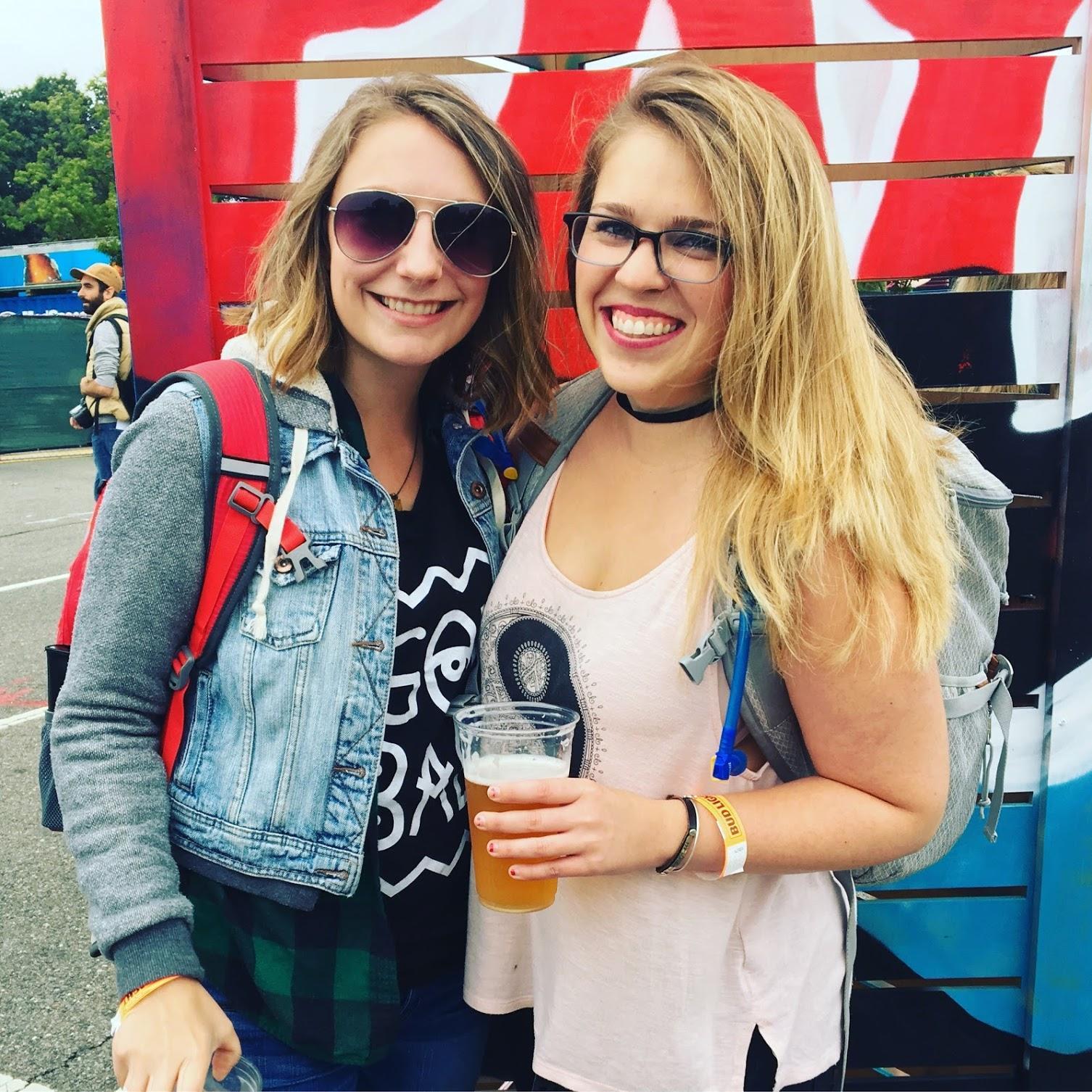 This was taken at the Meadows music festival in Queens. We also went to Gov Ball together a few times, and saw some of the best shows we've both ever seen.